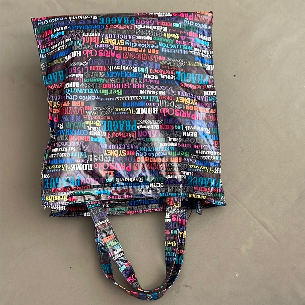 PAPERCHASE  Colorful Graphic Tote Bag